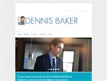 Tablet Screenshot of dennisbaker.net